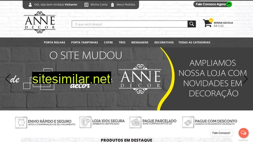 annedecor.com.br alternative sites
