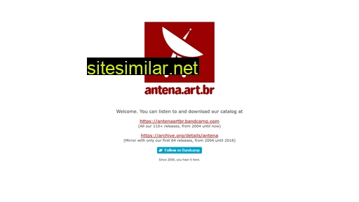 antena.art.br alternative sites
