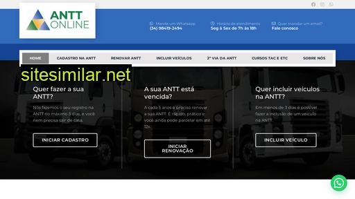 anttonline.com.br alternative sites
