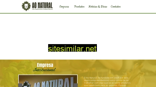 aonatural.com.br alternative sites