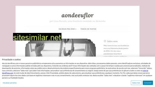 aondeeuflor.com.br alternative sites