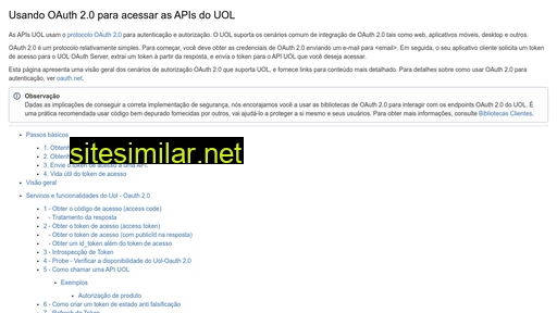 api.uol.com.br alternative sites