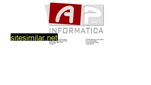 apnetinformatica.com.br alternative sites