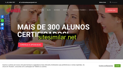 apogeuead.com.br alternative sites