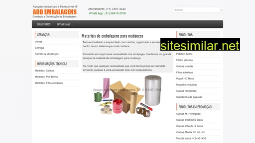 apogeuembalagens.com.br alternative sites