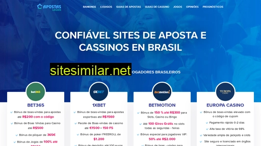 apostaslegais.com.br alternative sites