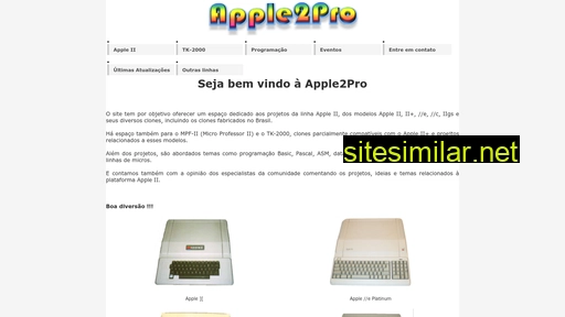 apple2pro.com.br alternative sites
