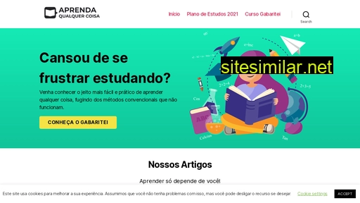 aprendaqualquercoisa.com.br alternative sites