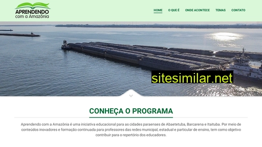 aprendendocomamazonia.com.br alternative sites