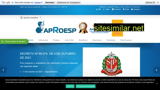 aproesp.com.br alternative sites