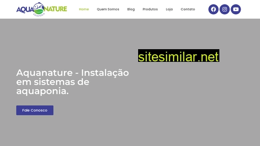 aquanatureaquaponia.com.br alternative sites