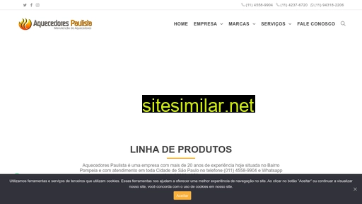 aquecedorespaulista.com.br alternative sites