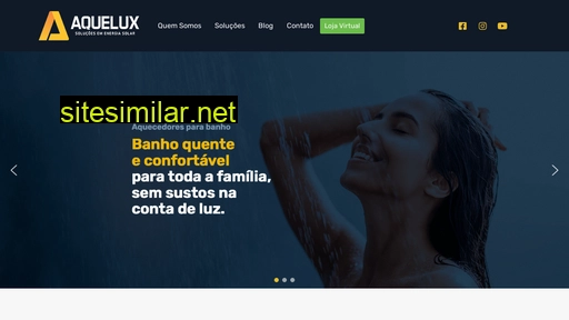 aquelux.com.br alternative sites