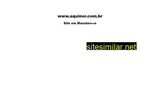 aquinor.com.br alternative sites