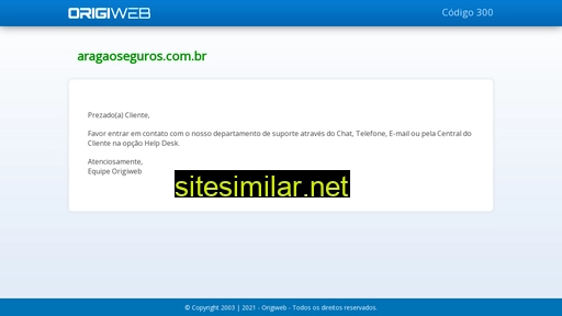 aragaoseguros.com.br alternative sites