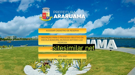 araruama.rj.gov.br alternative sites