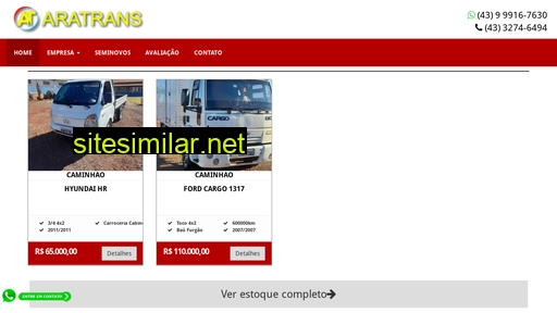 aratrans.com.br alternative sites