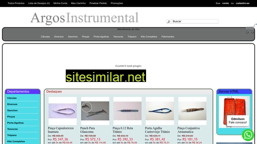 argosinstrumental.com.br alternative sites