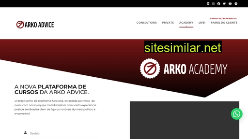 arkoacademy.com.br alternative sites