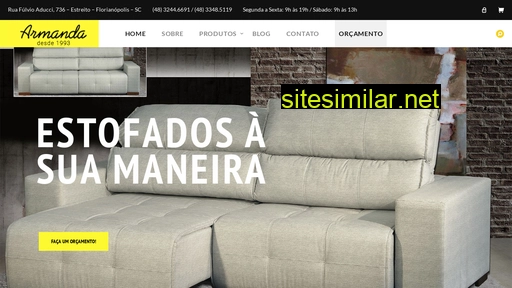 armandamoveis.com.br alternative sites