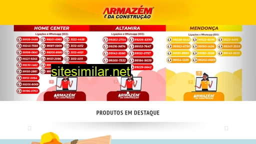 armazemdaconstrucao.net.br alternative sites
