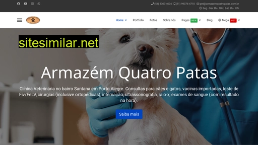 armazemquatropatas.com.br alternative sites