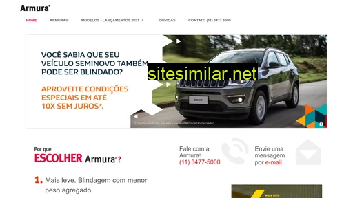 armura.com.br alternative sites