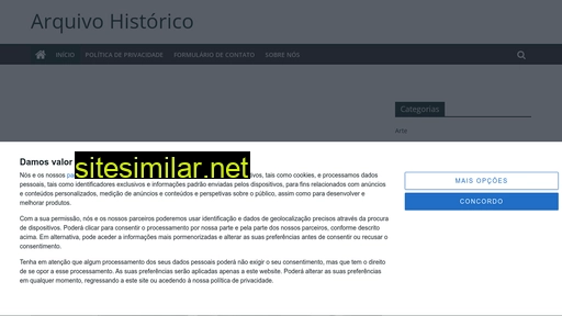 arquivohistorico.com.br alternative sites