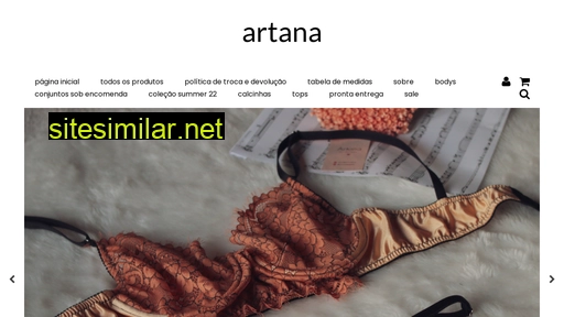 artanalingerie.com.br alternative sites