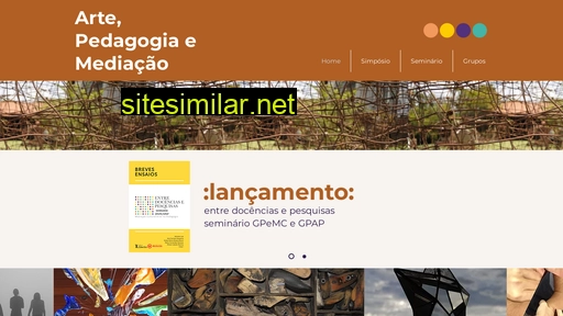 Arte-pedagogia-mediacao similar sites