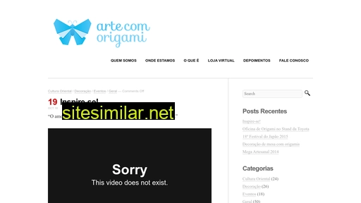artecomorigami.com.br alternative sites