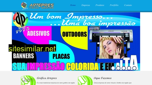 artepresvisualgrafico.com.br alternative sites