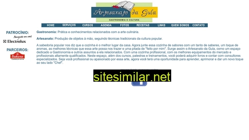 artesanatodagula.com.br alternative sites