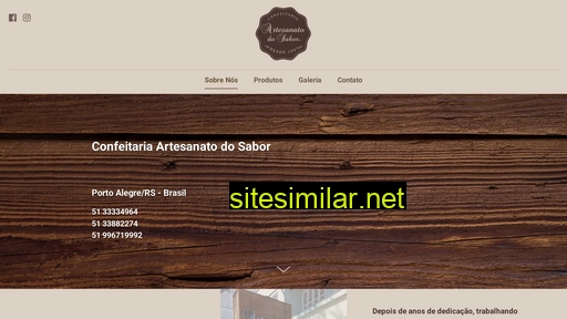 artesanatodosabor.com.br alternative sites