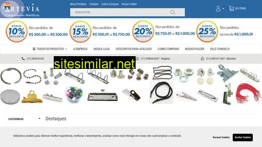 artevia.com.br alternative sites