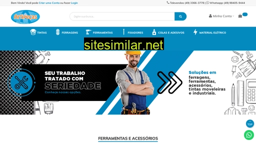artipecas.com.br alternative sites