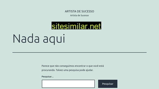 artistadesucesso.com.br alternative sites