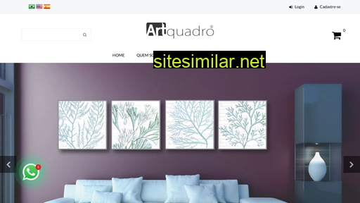 artquadro.com.br alternative sites