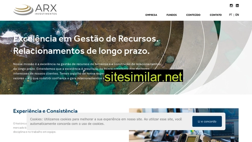 arxinvestimentos.com.br alternative sites