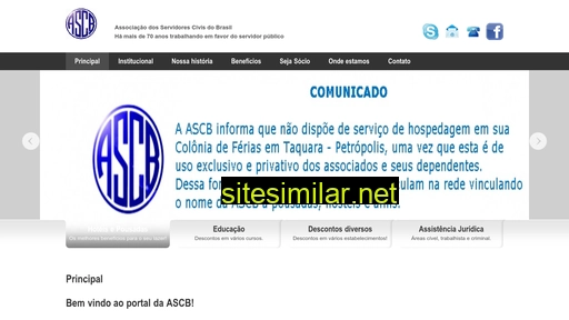 ascb.org.br alternative sites