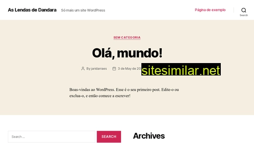 aslendasdedandara.com.br alternative sites