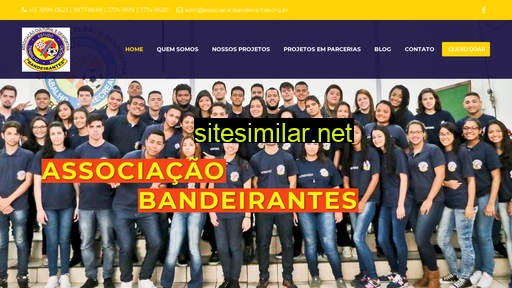 associacaobandeirantes.org.br alternative sites