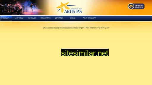 associacaodosartistas.org.br alternative sites