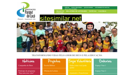 associacaoparquedococo.com.br alternative sites