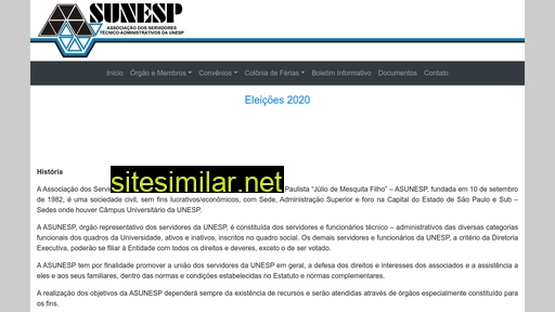 asunesp.com.br alternative sites