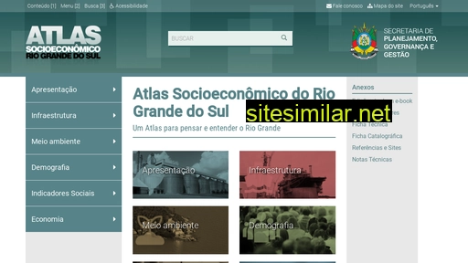 atlassocioeconomico.rs.gov.br alternative sites