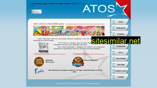 atosdistribuicao.com.br alternative sites