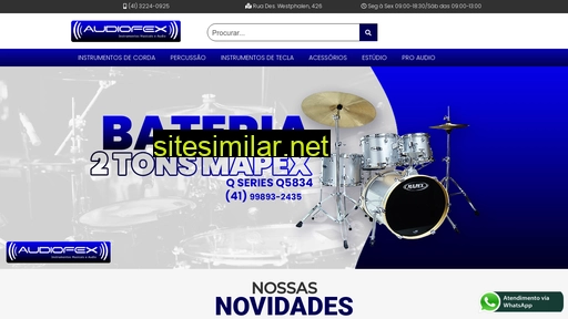 audiofex.com.br alternative sites