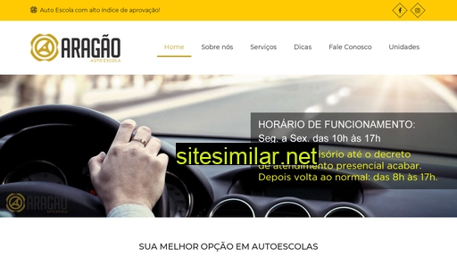autoescolaaragao.com.br alternative sites