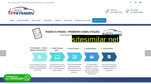 autoescolanovapaysandu.com.br alternative sites